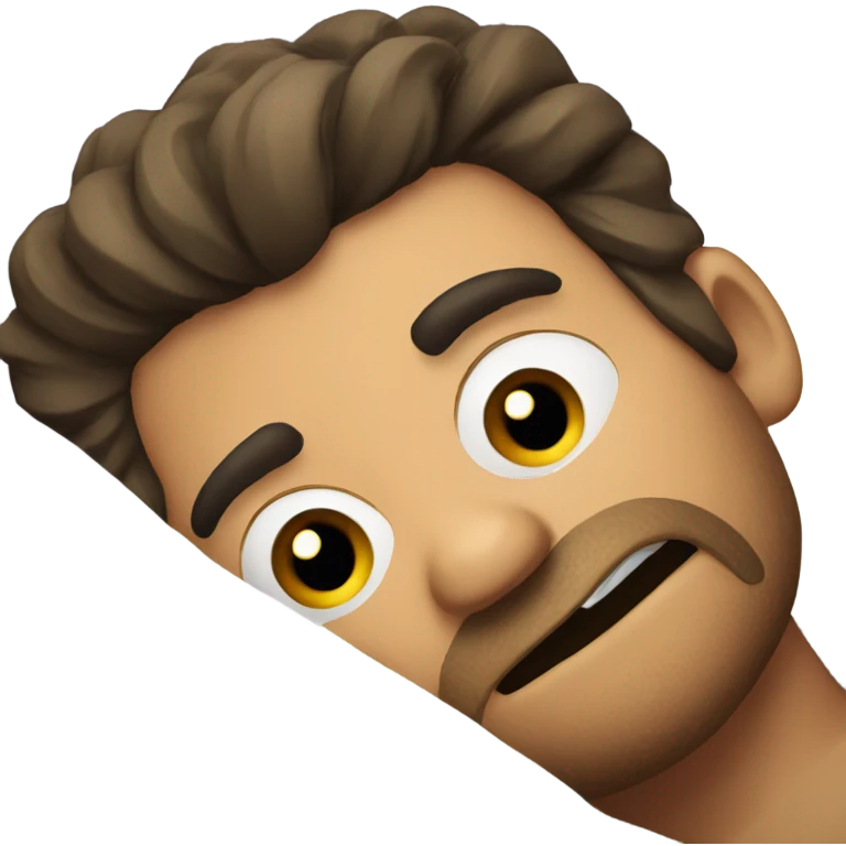 Kris grumpy in bed emoji