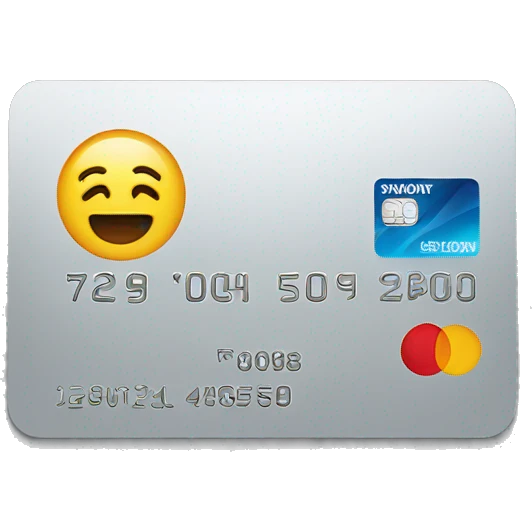 Credit card emoji