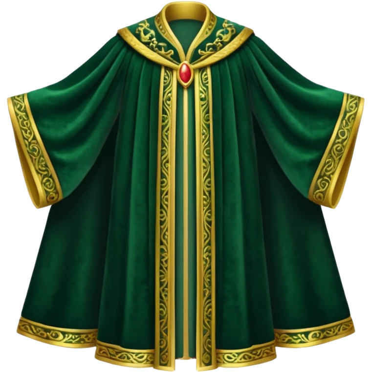 dark green Royal Robes emoji