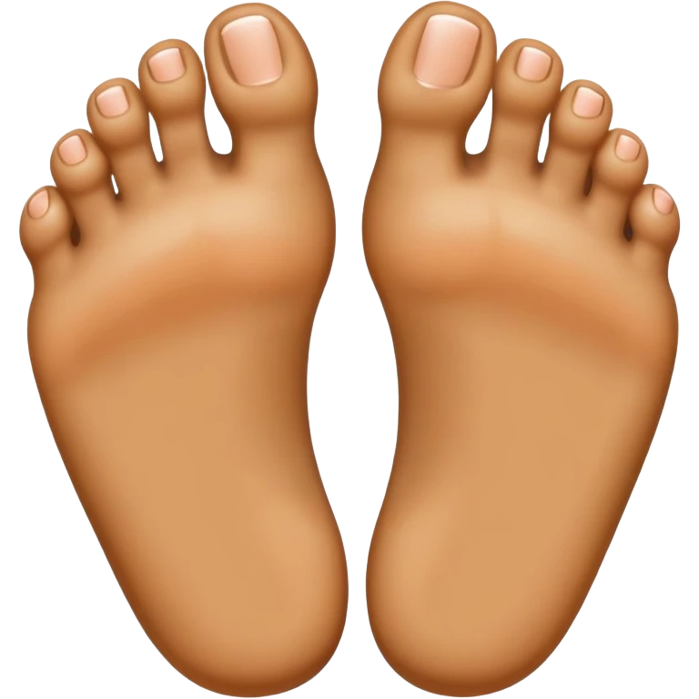 Hairy feet emoji