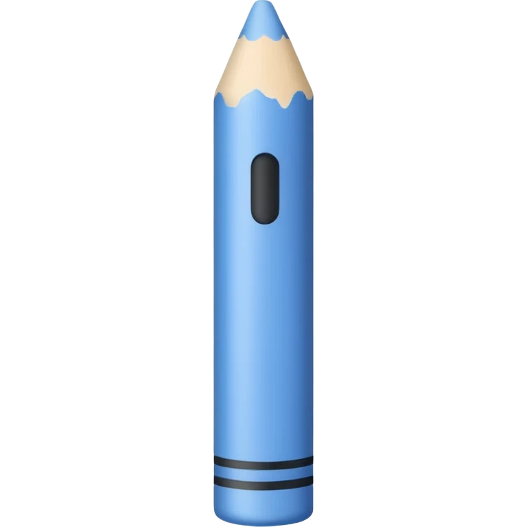 white crayon emoji