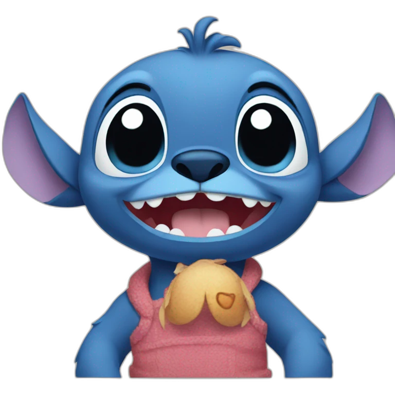 Lovely stich emoji