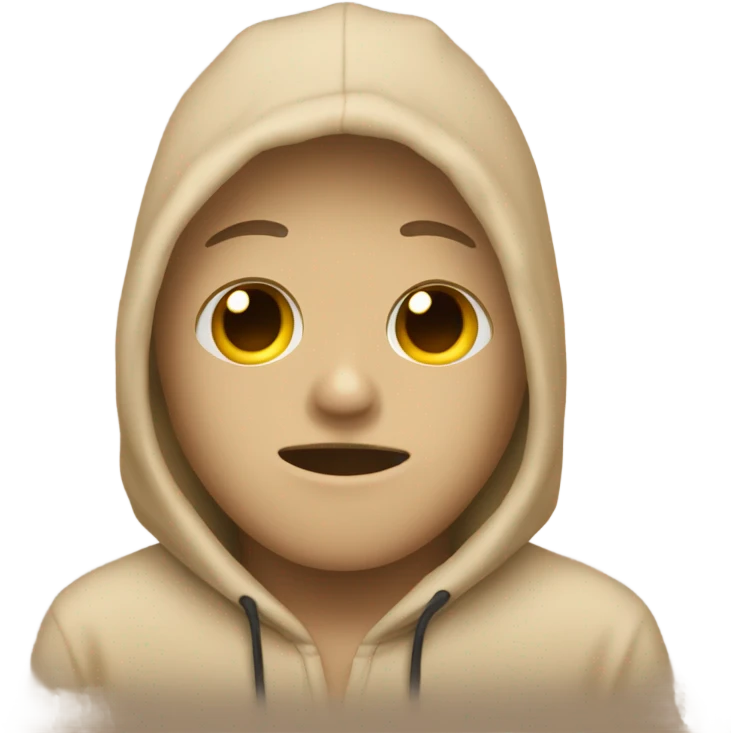 Sand hoodie empty  emoji