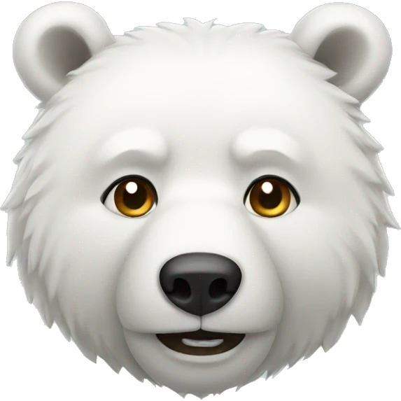 White bear  emoji