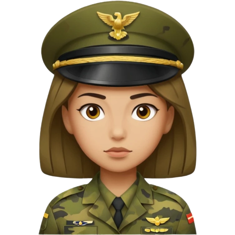 Girls army emoji