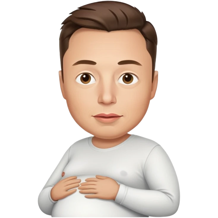 Elon musk pregnant emoji