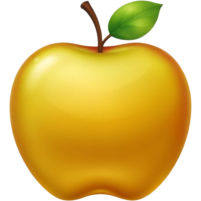 Gold apple  emoji