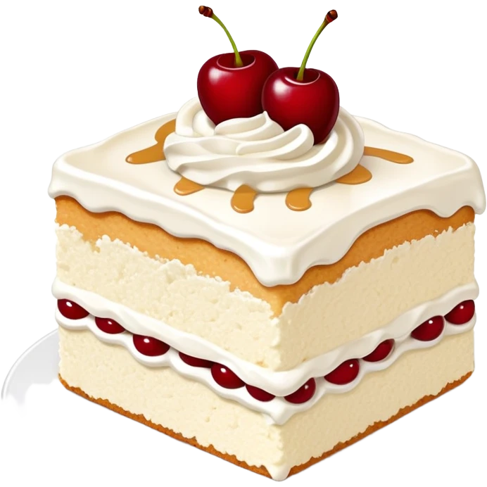 Tres Leches Cake emoji