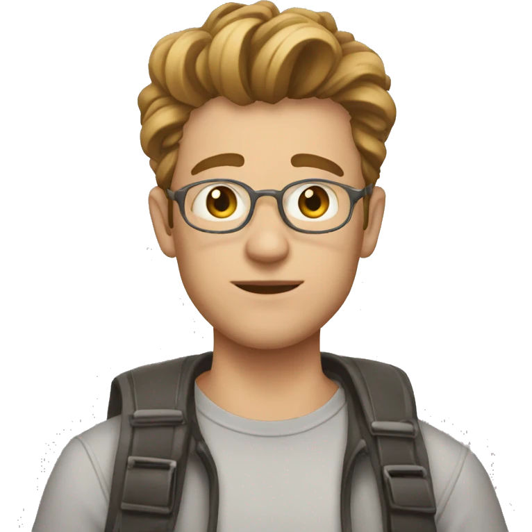 😳 holding 🕶️ emoji