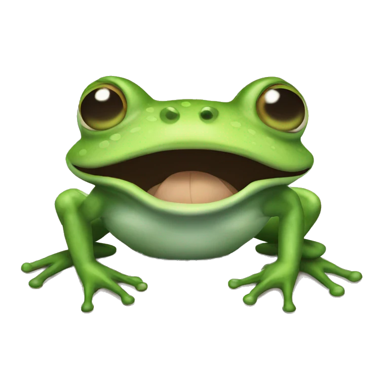 Frog-frog emoji