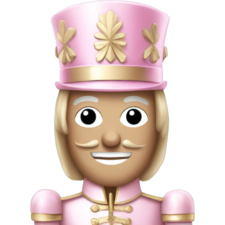 Light pink nutcracker  emoji