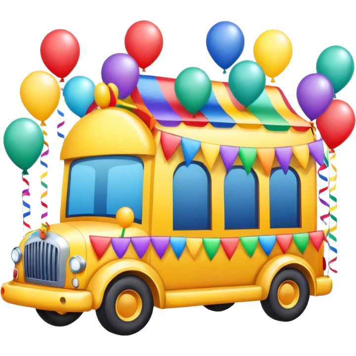 Caminhão alegórico  emoji