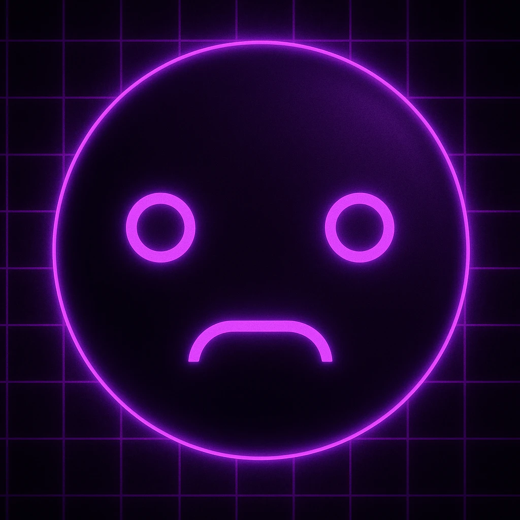 Create a variant of the dark CIA-inspired style image with a purple glowing grid overlay, maintaining the dark and mysterious atmosphere. emoji