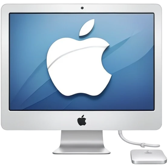 Apple monitor logo emoji
