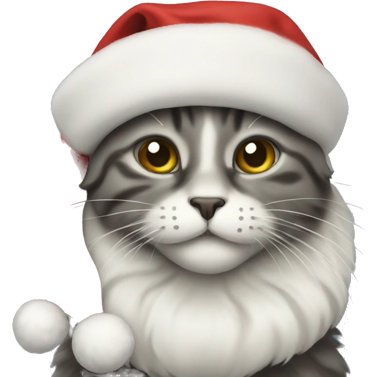 Christmas Cat emoji