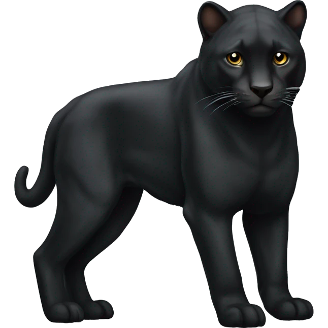 Animal pantera negra emoji