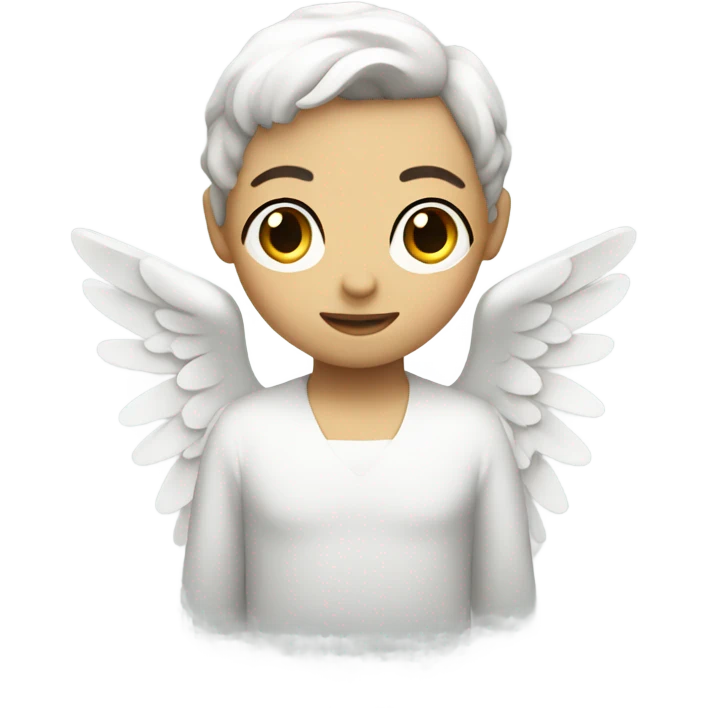 angel minimalist,  emoji