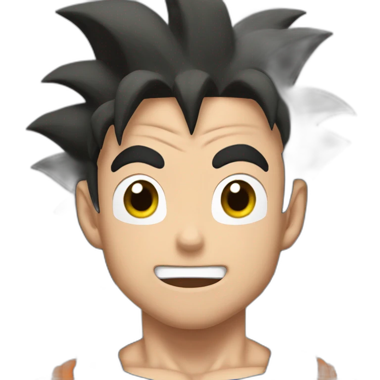Goku enojado emoji