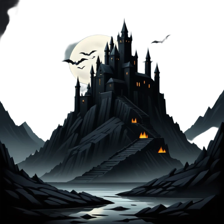 Badass dark edgy scenery  emoji