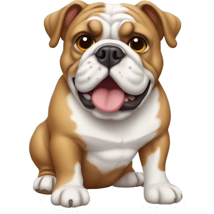English bulldog  emoji
