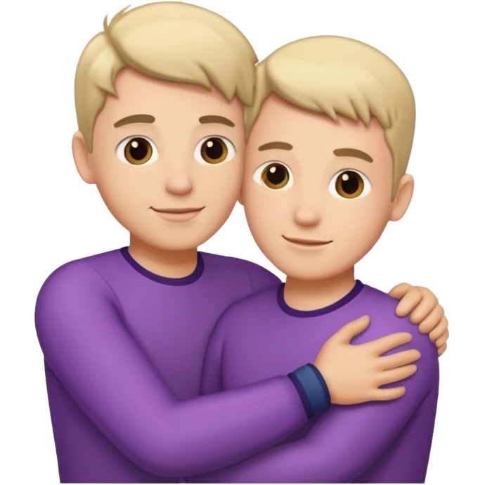 Two gay guys on top of each other emoji