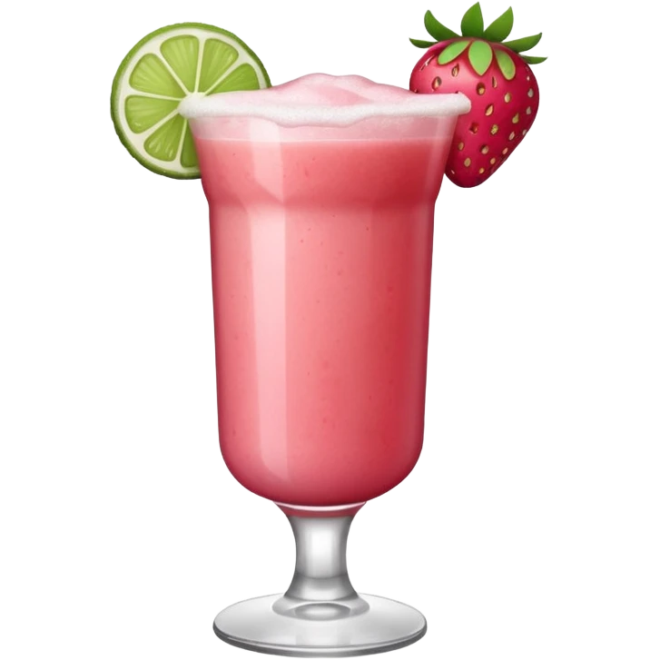 Strawberry margarita emoji