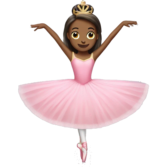 Ballerina and nutcracker emoji