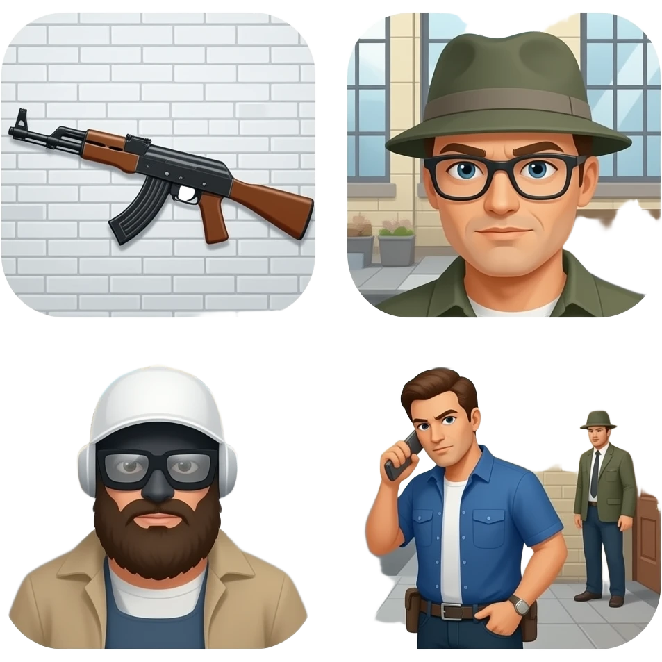 assault, vandalism, drug dealing, and theft. emoji