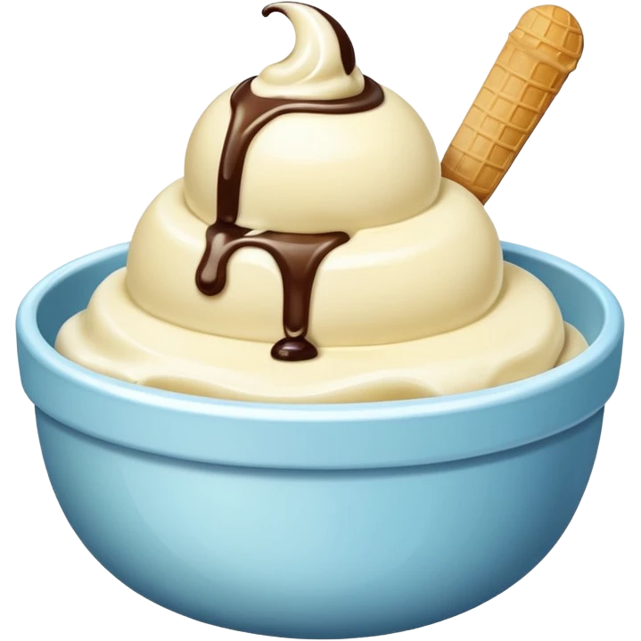 icecream in bowl emoji