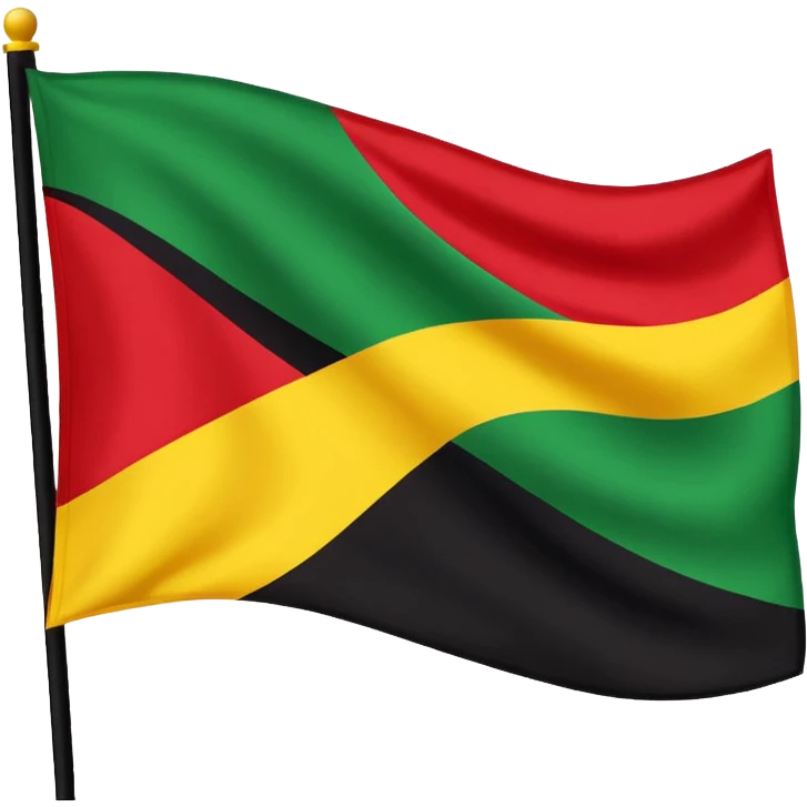 Black lives matter flag emoji