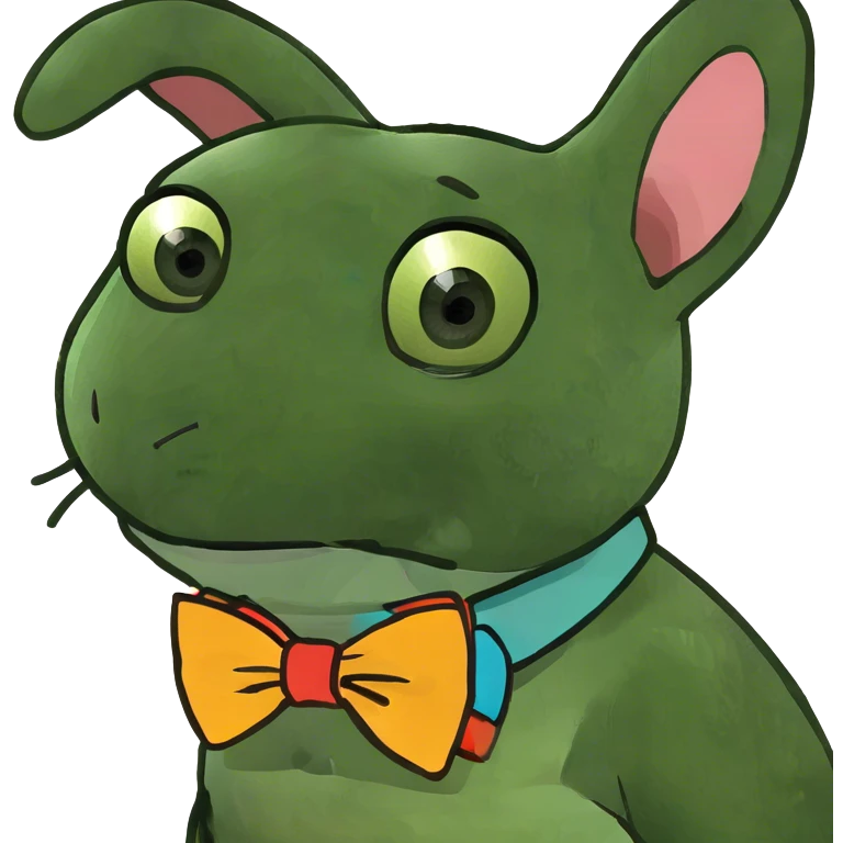Stitch wearing bunny ears emoji