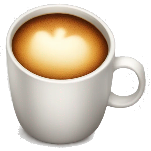 Craft cup of coffee  emoji