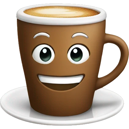 Cozy coffe cup emoji