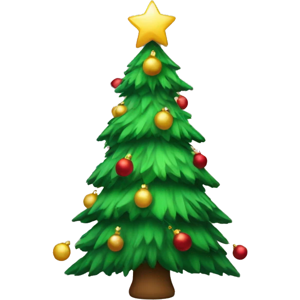 christmas tree emoji