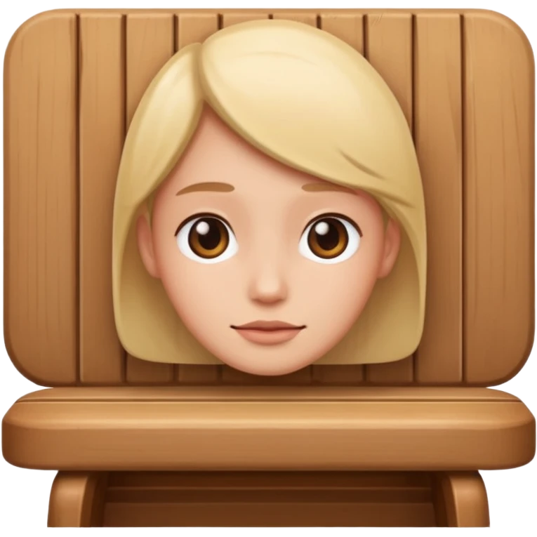 Лицо на сидушке  emoji