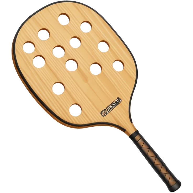 Pickleball racket emoji