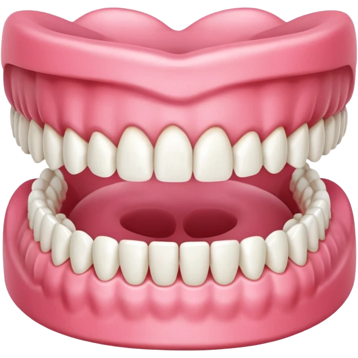 prótesis dental completa emoji