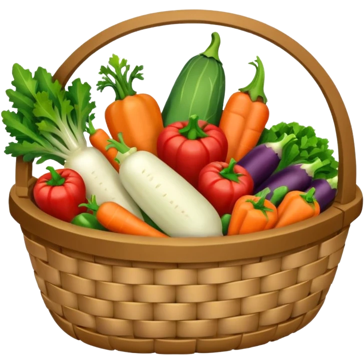 vegetable basket emoji