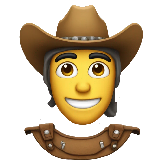 smiling cowboy emoji but with a Greek helmet instead emoji