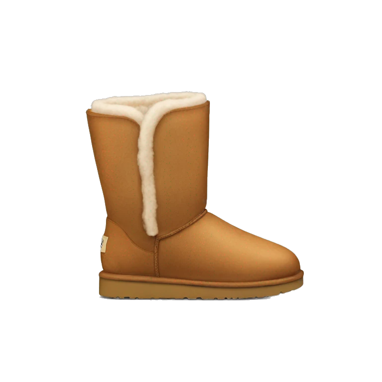 Light brown Ugg boots emoji