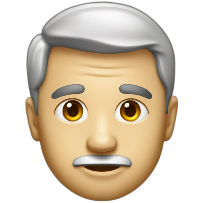 Big head billionaire emoji