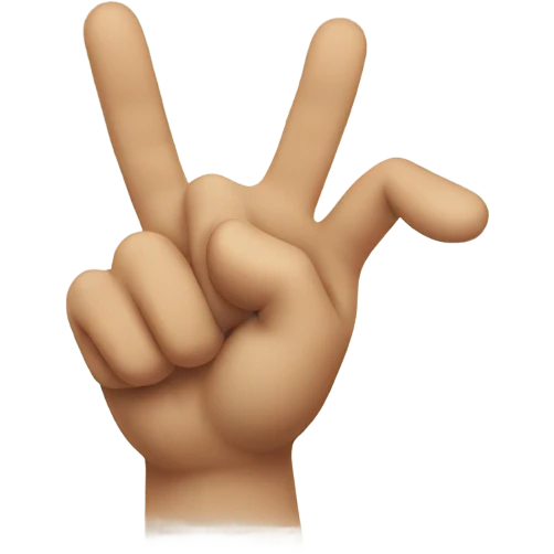 Emoji pointing to you emoji