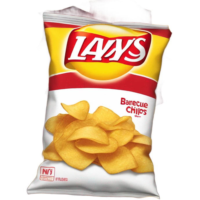 Lays barbecue chips emoji