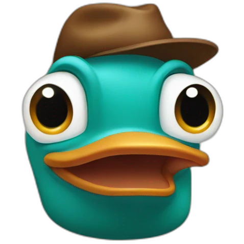 Perry the Platypus emoji