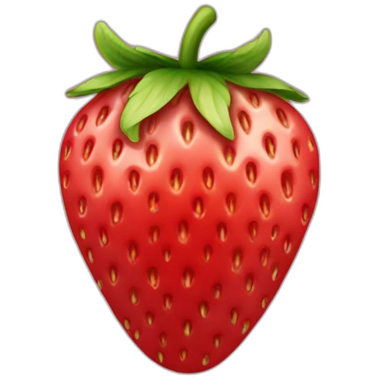 Strawberry emoji