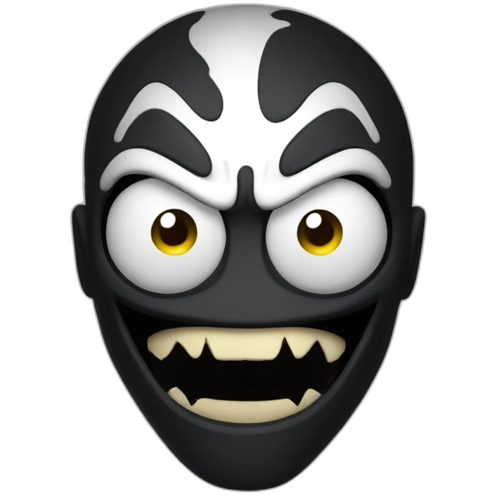 venom round face emoji