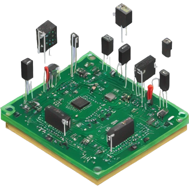 circuit board isometry emoji
