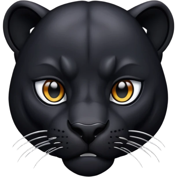 Panther noir  emoji