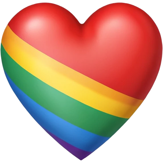 🫀+🏳️‍🌈 emoji