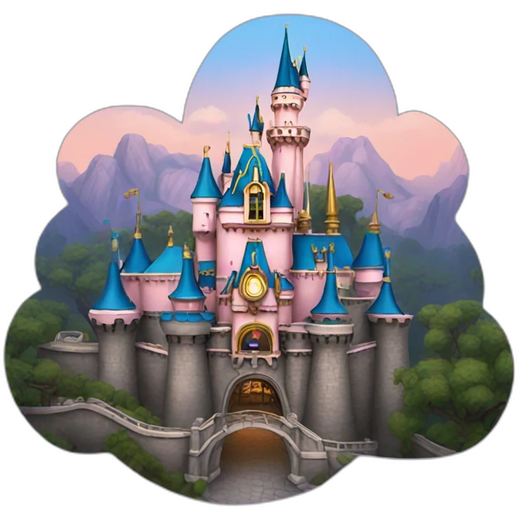 Disneyland emoji